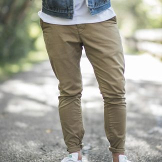 Jenniferwild Men's Straight Fit Chino Pants — Cotton Twill