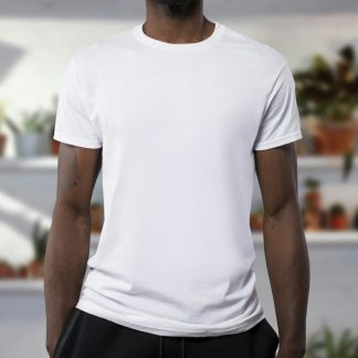 Jenniferwild Men's Classic Crew Neck T-Shirt — Soft Cotton Everyday Tee